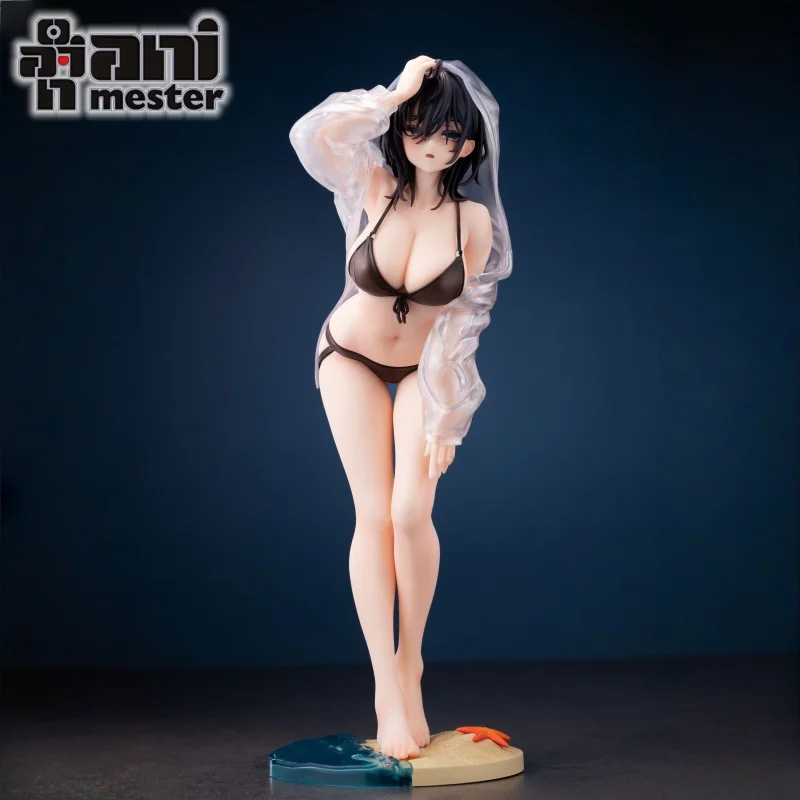 

В наличии 25 см Animester Ishimi Tokoyama, летняя версия, аниме-фигурка, настольный милый орнамент, наряд бикини, игрушка для укладки мокрых волос