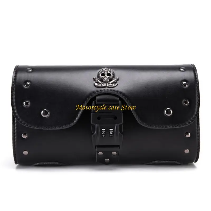 

U75F Anti Theft Waterproof Roll Top Saddlebag For Motorcycles Off Roading & Commuting