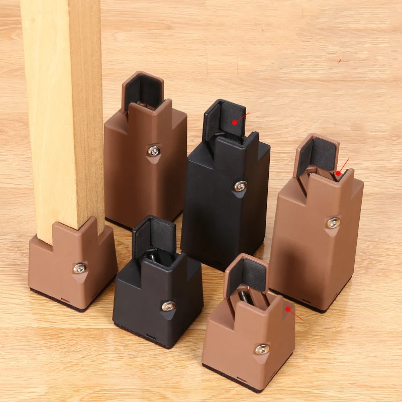 

Adjustable Furniture Heightening Foot Pad Coffee Table Cabinet Base Support Foot Pad Splint Style Bed Foot Heightening Leg Pad