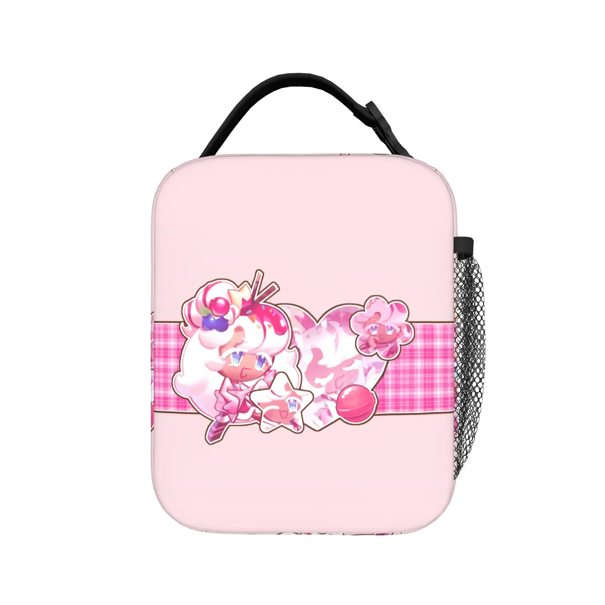 Cookies Run Kingdoms Thermal Insulated Lunch Bag for Office Cartoon Portable Food Bag Cooler Thermal Food Box