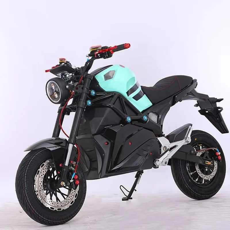 

2025 Newest Factory Electric Two Wheeler Adults Lithium Lead Acid Battery Electric Two Wheeler Motorcycle Mountain Electric Moto