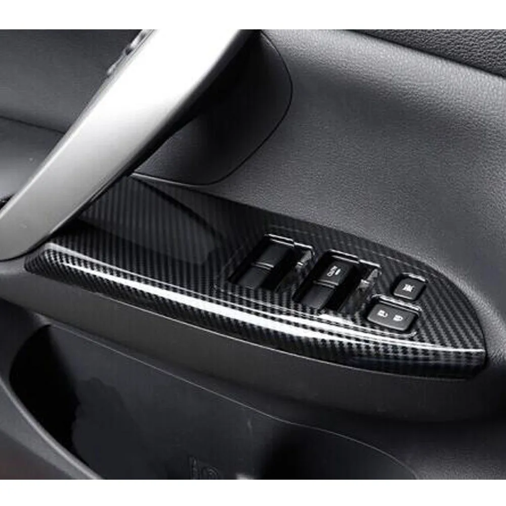 For Mitsubishi Eclipse Cross 2017-2021 Stainless Steel Front Headlight Switch Trim Frame Air Conditioning Outlet Vent Cover