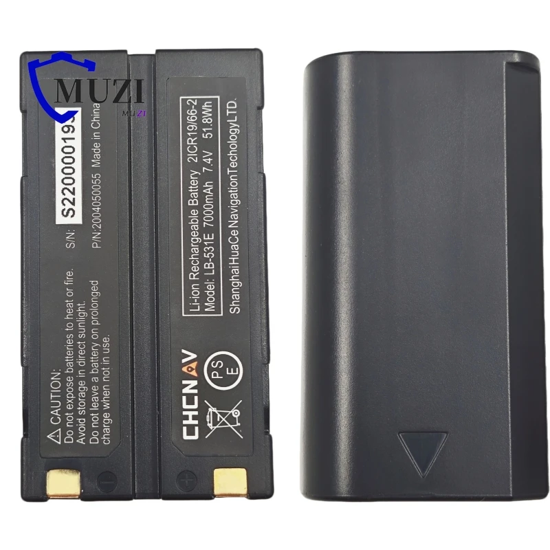 Bateria CHCNAV LB-531E de alta qualidade para CHC X91 GPS GPS-RTK 7.4V 7000mAh Bateria recarregável Brand New CHC GPS-RTK Bateria