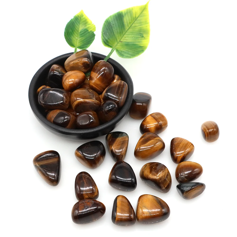 Natural Tiger Eye Tumbled Stone Bulk Healing Energy Crystal Mineral Specime Reiki Gemstones Aquarium Home Decor Lots Wholesale