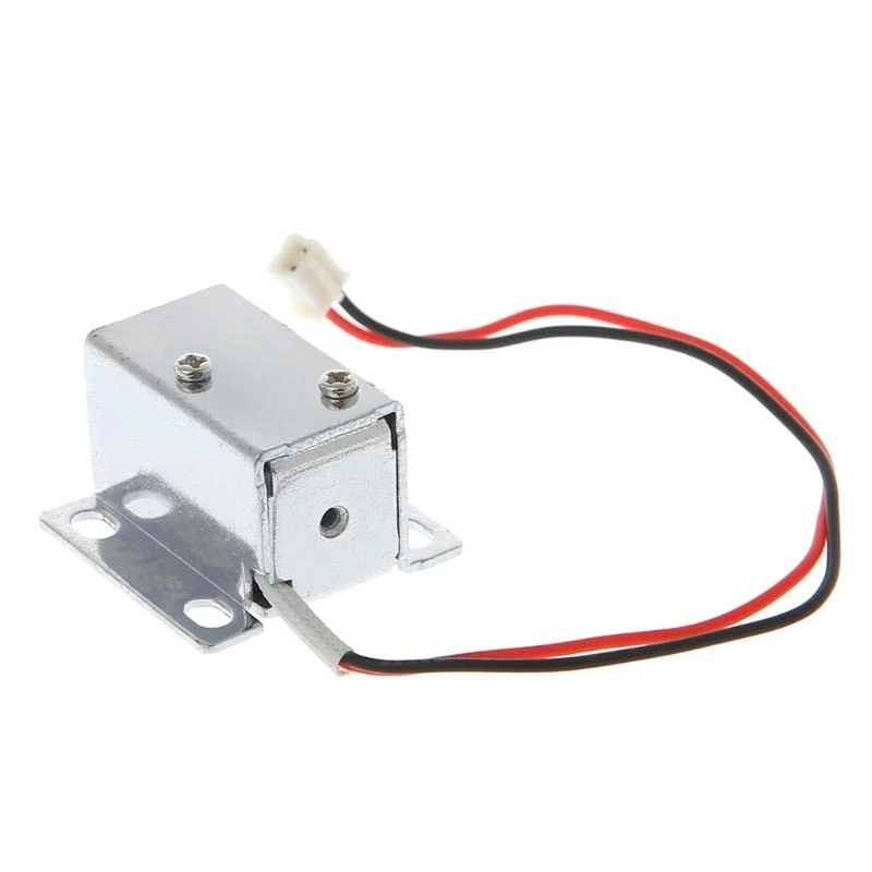 R6FF 12V Electronic Door Lock Safe Compact Solenoid for Valve Lock Symmetrical