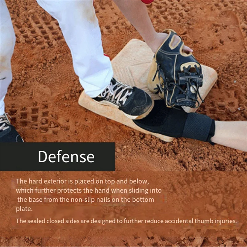 Y49A-1PCS البيسبول انزلاق ميت حماية اليد البيسبول قاعدة قفازات واقية معدات الحماية للبيسبول والكرة اللينة