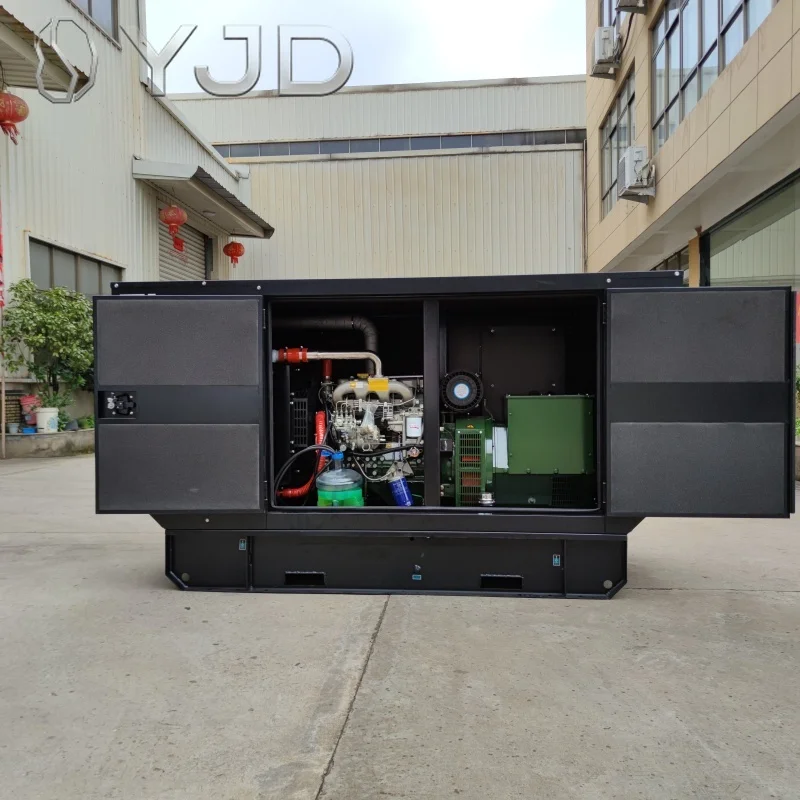 Super Silent Auto Start Remote Start 60/50 Hz Open Frame Diesel Generator Set 50-125kw Three Phase Water Cooled 80-150kva ATS