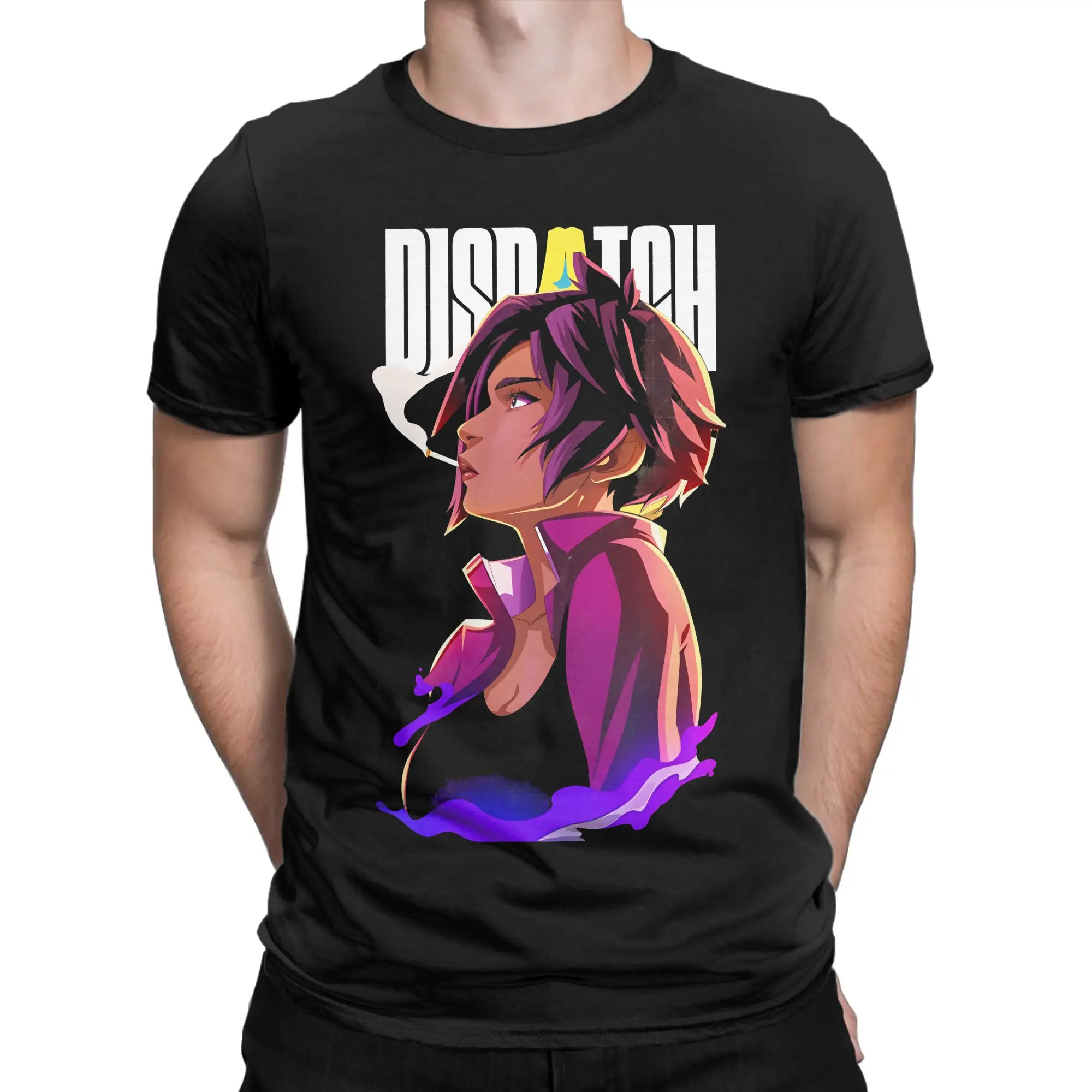 Dispatch Video Games Graphic Printing T Shirt for Men Women  Pure Cotton Robert Robertson Malevola Tee Shirt Clothing
