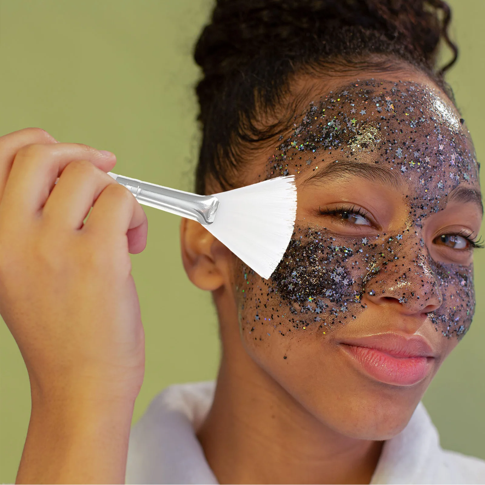 4Pcs Facial Mask Brush Multi-Use Nylon Applicators for Mud Clay Cream Lotion Face Makeup Beauty Tools Face Mask Applicator