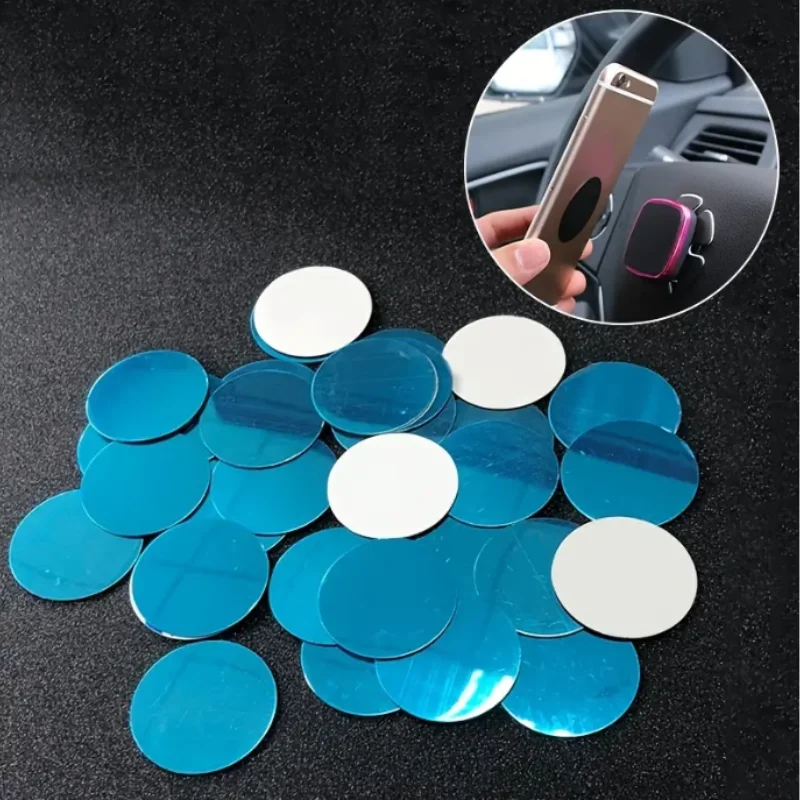 5/10/20 Pcs Stickers Metal Plate Disk Iron Sheet For Magnet Mobile Phone Holder For Magnetic Car Phone Stand Holders