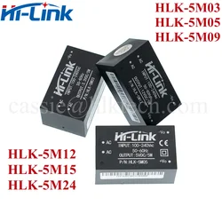 Hi-Link HLK-5M05 5M05B 5M03B 5M09B Power Line Communication Modem AC 220V to DC 12V Power 5W AC-DC Switching Power Supply Module
