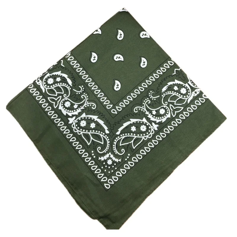 1/8/10 Stuks Bohemian Print Bandana Paisley Patroon Hoofdbanden Hiphop Hoofddoek Outdoor Unisex Hoofdband Pols Wraps Gezichtsmasker