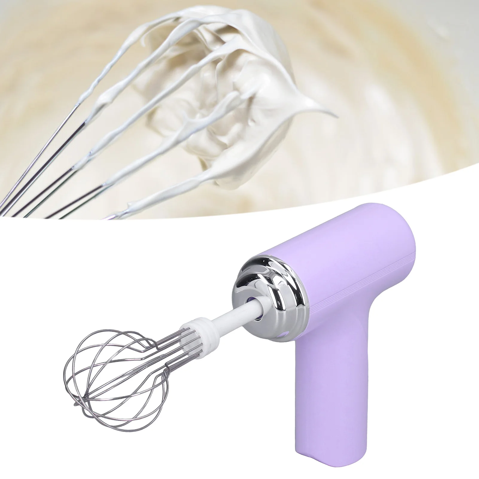 電動エッグビーターコードレスハンドミキサーハンドヘルドエッグウィスククリームサラダドレッシング用