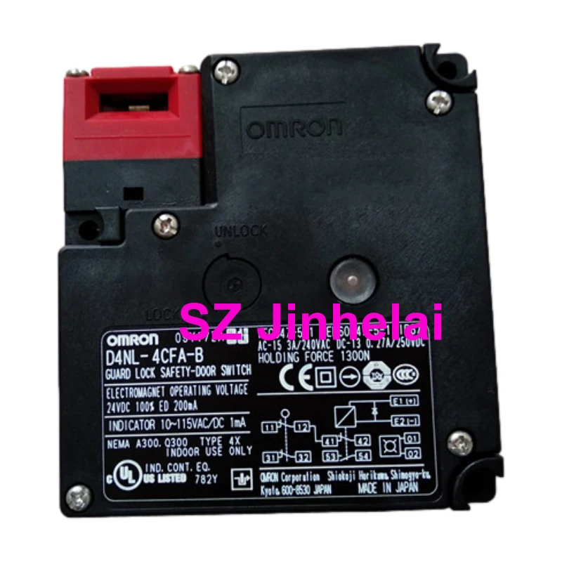 Imagem -04 - Interruptores Originais da Porta de Segurança Omron Guard Lock Autênticos D4nl4ffg-b D4nl1cfa-b D4nl-4cfg-b D4nl-4nl-4cfg-b D4nl-1afg-b