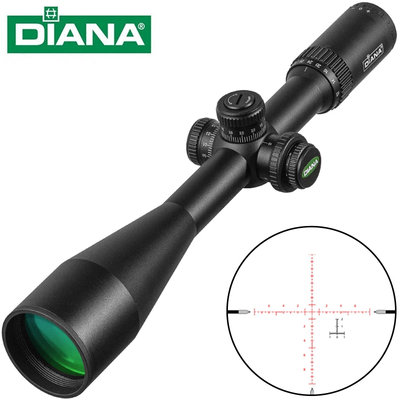 

DIANA 10-40X56 Scope SFIR FFP Scope First Focal Plane Scope Hunting Riflescopes Red Illuminated Shooting Optical Sight