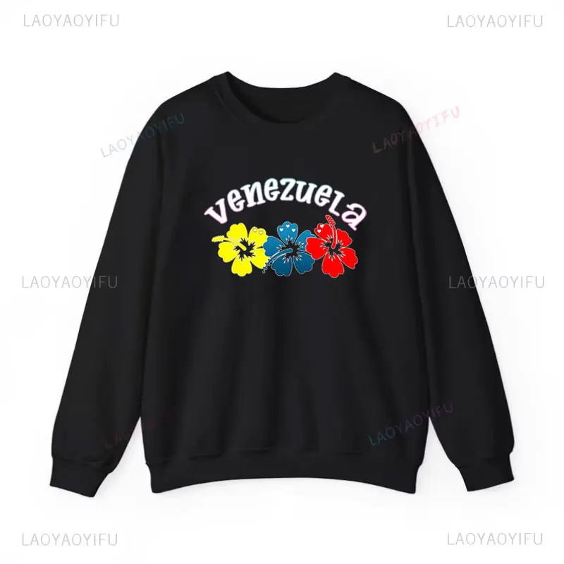 Venezuela Graphic Sweatshirt Venezuela Badge Pullovers Gift Venezuela South America South America Shirt Soft Comfortable Sweater