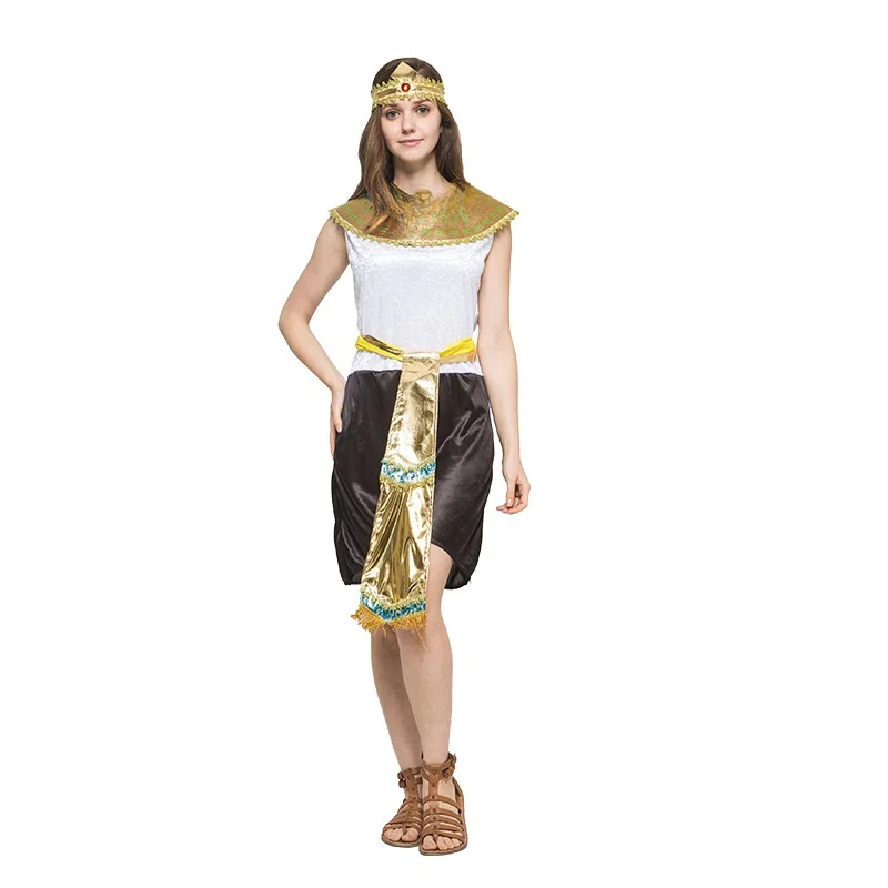 Costume blanc pour femmes adultes, Costume de Cosplay d'halloween, vêtements de plang de rôle, Costume de reine, Costume de scène traditionnel chinois