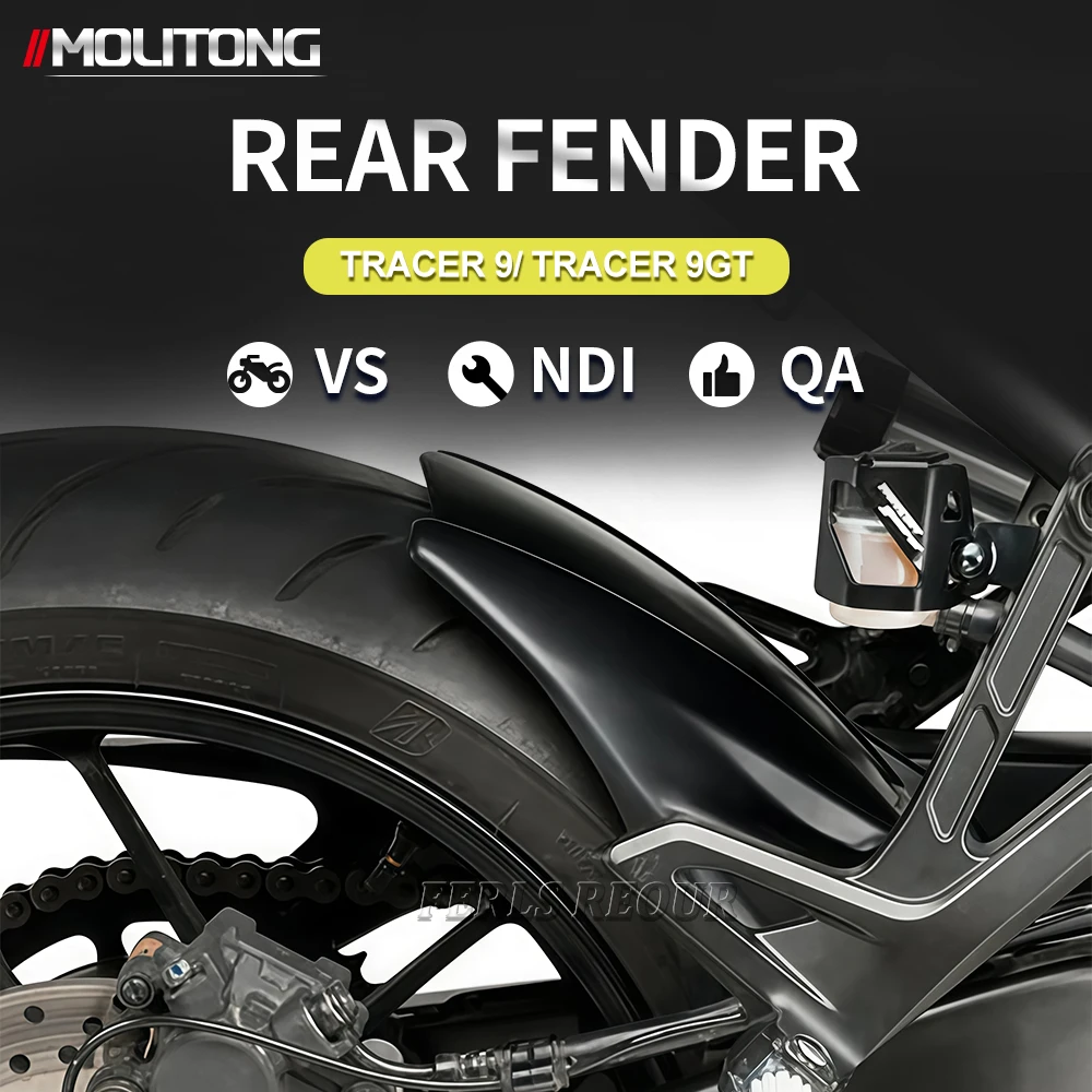 

Rear Wheel Hugger & Splash Guard for Yamaha Tracer 9 / 9GT 2021-2024 - Fender Extender, Reduces Road Spray, Direct Fit
