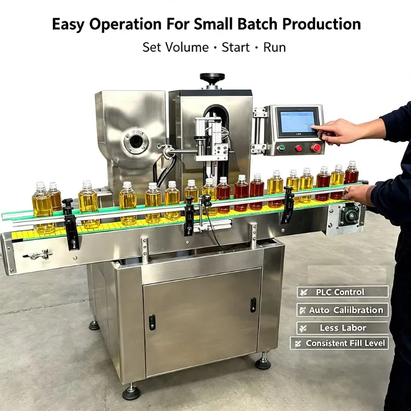 Customized automatic quantitative liquid filling machine bottling setup ce compliant for medium scale food cosmetic enterprise