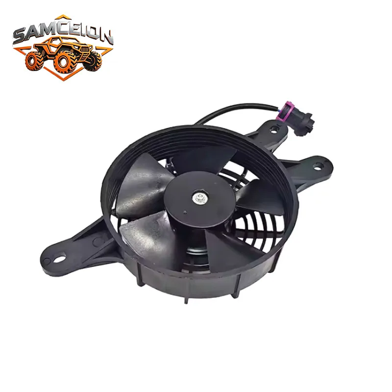 Blower Assy ( Waterproof Plug) For RADIATOR COOLING FAN LINHAI 260cc 300cc ATV 260 ATV 300 Original ATV Quad Parts P/N:22905