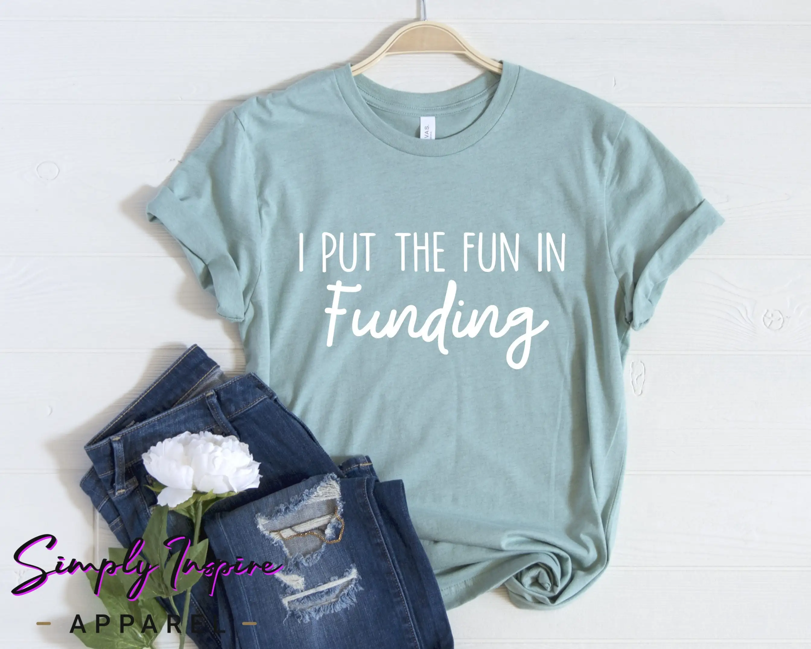 Mortgage Lender T Shirt Broker Loan Officer Real Estate I Put The Fun In Funding