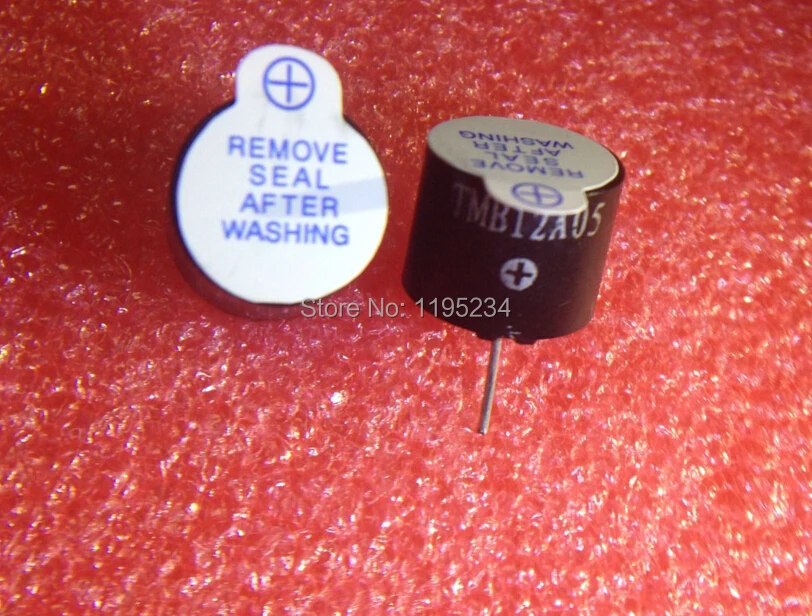 100pcs Active Buzzer Alarm 12MM*9.5MM 5V Sounder speaker Buzzer 5V buzzer Best quality