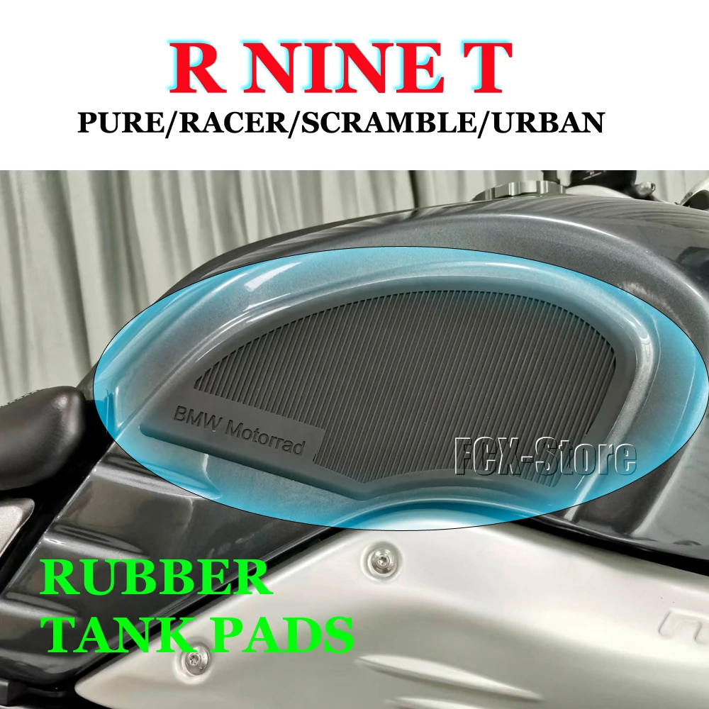 Motorcycle Fuel Tank Sticker For BMW R NINE T Pure Rninet Racer R9T Urban RNINET Scrambler Side Tank Pad Anti Scratch Decal Kit