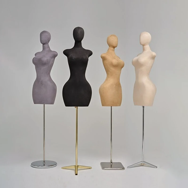 BBL Female Torso Mannequin Body plus size for Clothes Store can be pin in Flannelette Manikin femme half Body Dummy - Image 2
