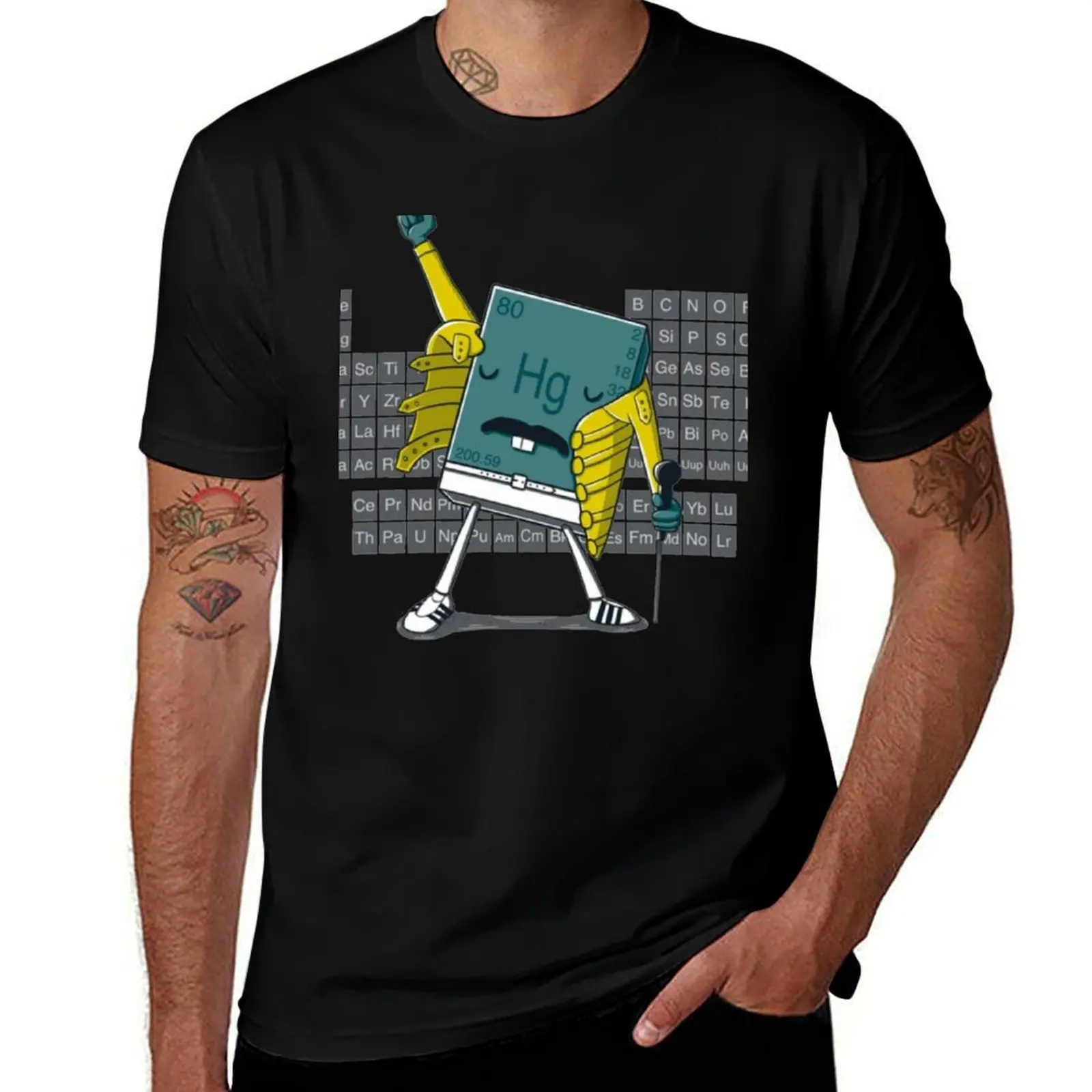 Camiseta Freddie HG, Camiseta Informal de Manga Corta para Uso Diario