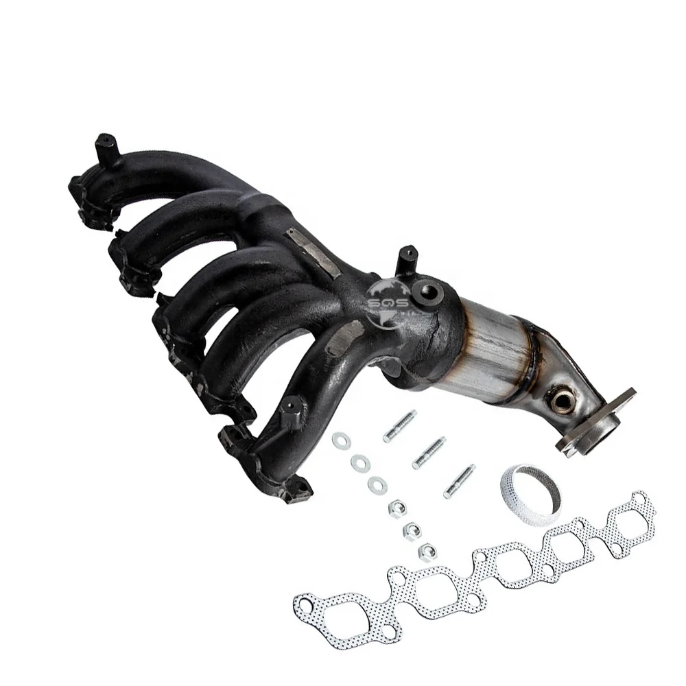 

SQS High Quality Exhaust Header Manifold/Catalytic Converter Direct Fit Hummer H3/Isuzu I-37 Catalyst Converter