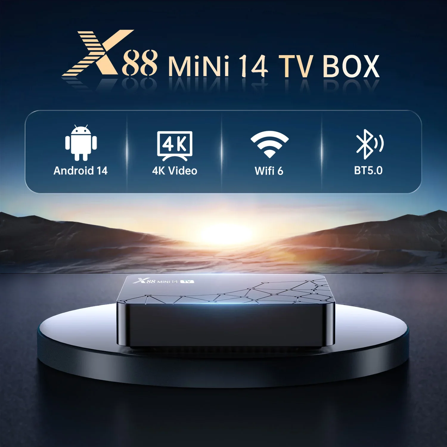 Android14 X88 MINI 14 TV Box B - Netflix Home Cinema reseña y precio