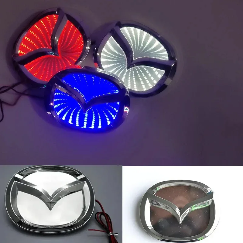 

Car Rear Led Sticker Badge Light Emblem for Mazda CX5 CX7 CX3 2 3 5 6 MX5 MX3 Axela Atenza Speed CX9 RX8 RX7 323 626 Accessories