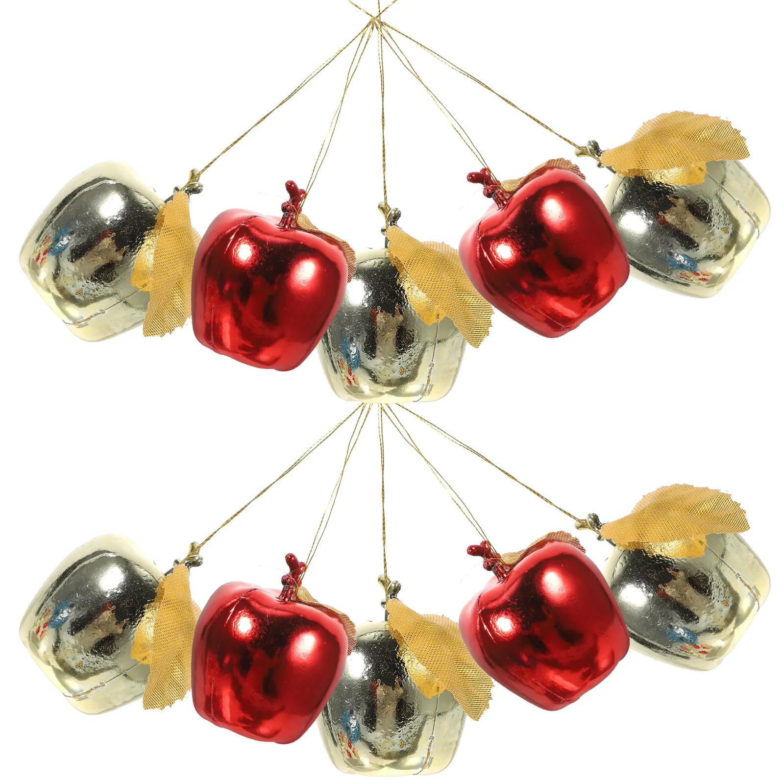 

24Pcs Plastic Simulation Apple Christmas Decorations Perfect Gifts Friends Christmas Ornaments