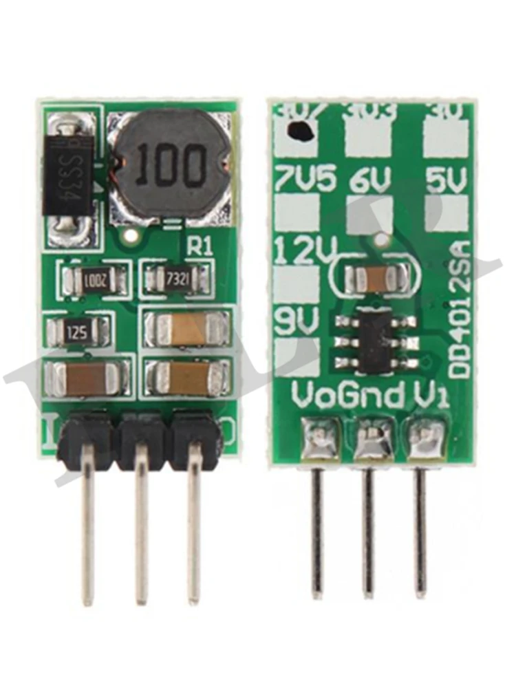 DD4012SA 1A DC 5-40V zu 3V 3,3V 3,7V 5V 6V 7,5V 9V 12V Regler DC-DC Step-Down Buck Converter Modul Board