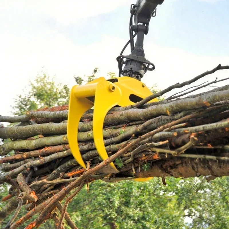 Popular Product High-strength Wood Excavator Grab For Agricultural And Forestry Applications