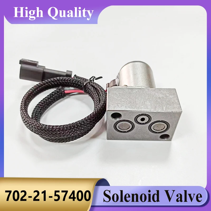 702-21-57400 7022157400 Main pump Solenoid Valve for Komastu PC200-7 PC220-7 PC200-8 Excavator Parts