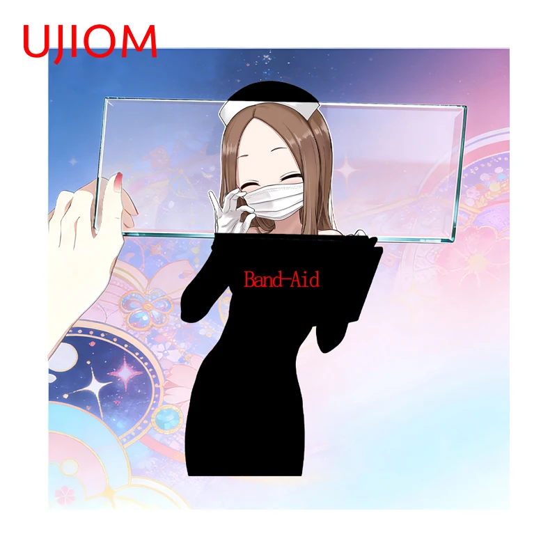 UJIOM Nurse Takagi Graphics Wall Sticker Without Censorship Hot Selling Anime Card Decal Trendy DIY Ai Decor Accessories