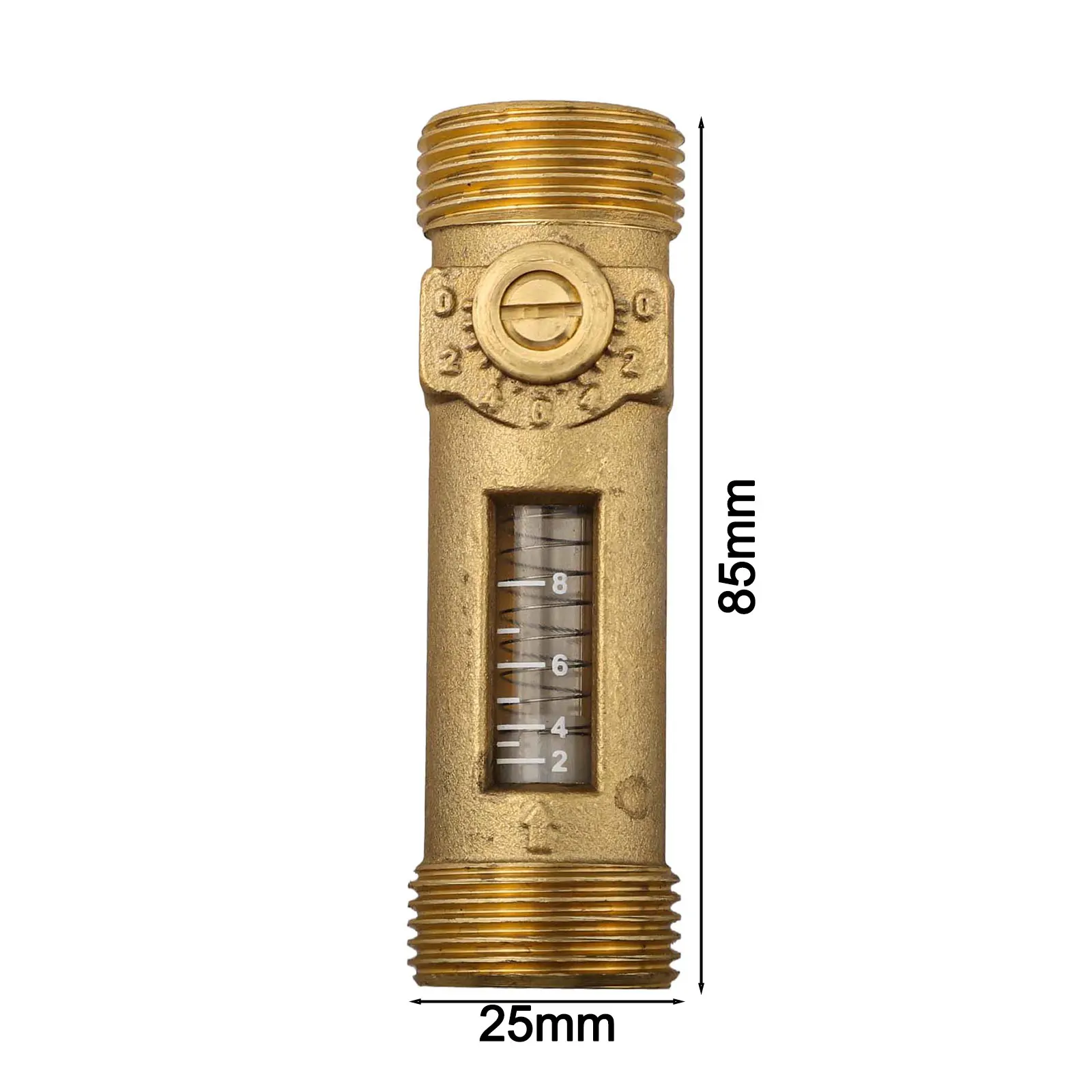 Efficient For HVAC Balancing Valve DN20 Brass Flow Meter with User Adjustment and Robust Construction Efficient