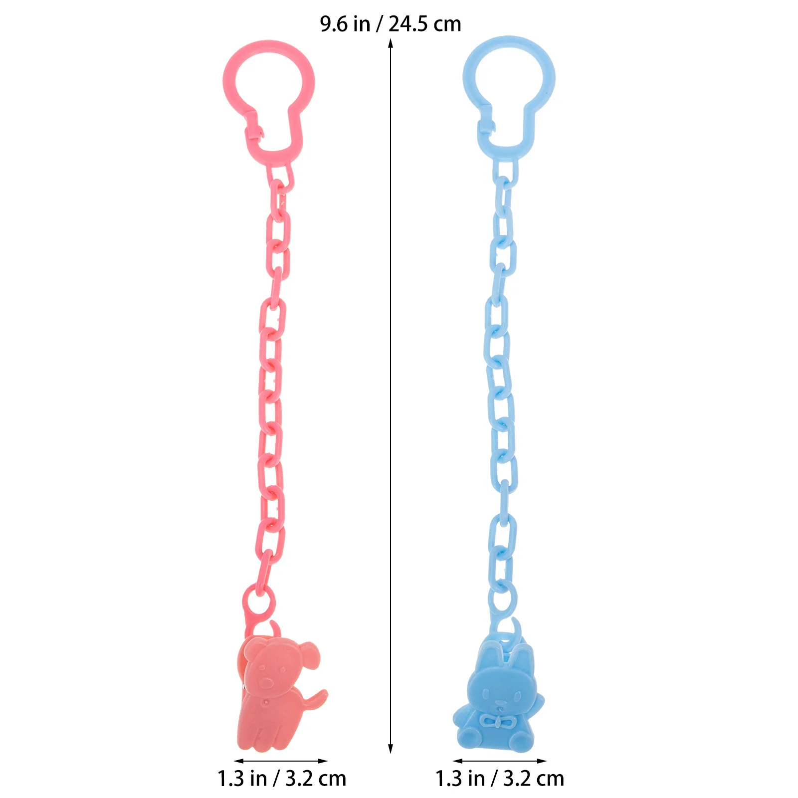 12 قطعة مصاصة الطفل سلسلة كليب الكرتون عضاضة حامل دائم سهلة إرفاق المرايل البطانيات هوة كليب عضاضة حامل