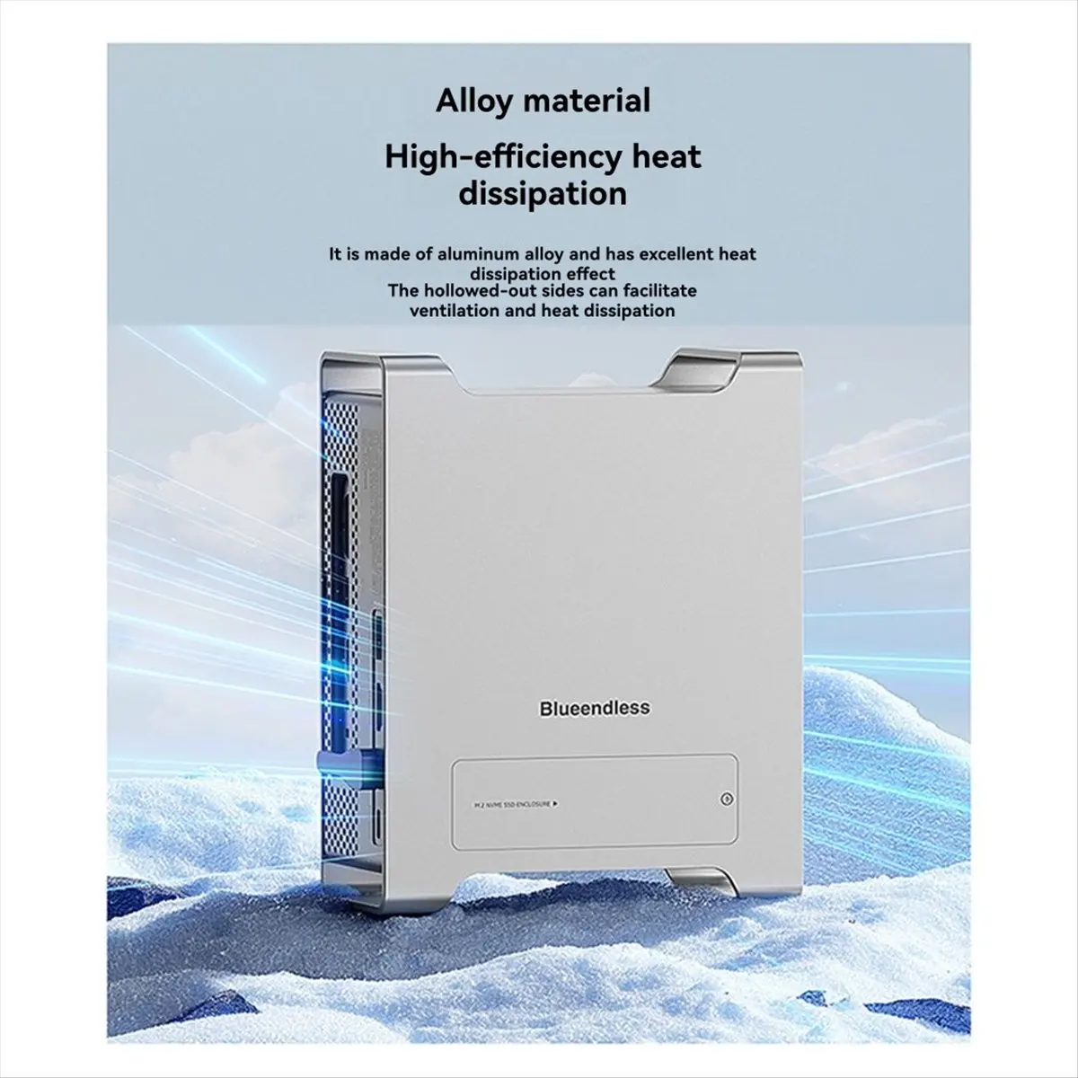 Docking Station for Mini - 10Gbps USB 3.2 USB 2.0 SD/TF Card Slots M.2 NVME SSD Enclosure PC Accessories