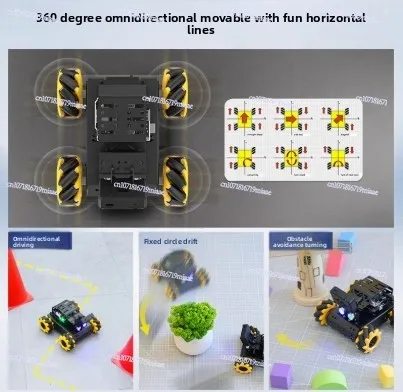 4WD سيارة روبوت ميكانيكية متعددة الاتجاهات مع مخلب AI تتبع التعرف البصري لروبوت Arduino لتقوم بها بنفسك عدة UNO روبوت قابل للبرمجة