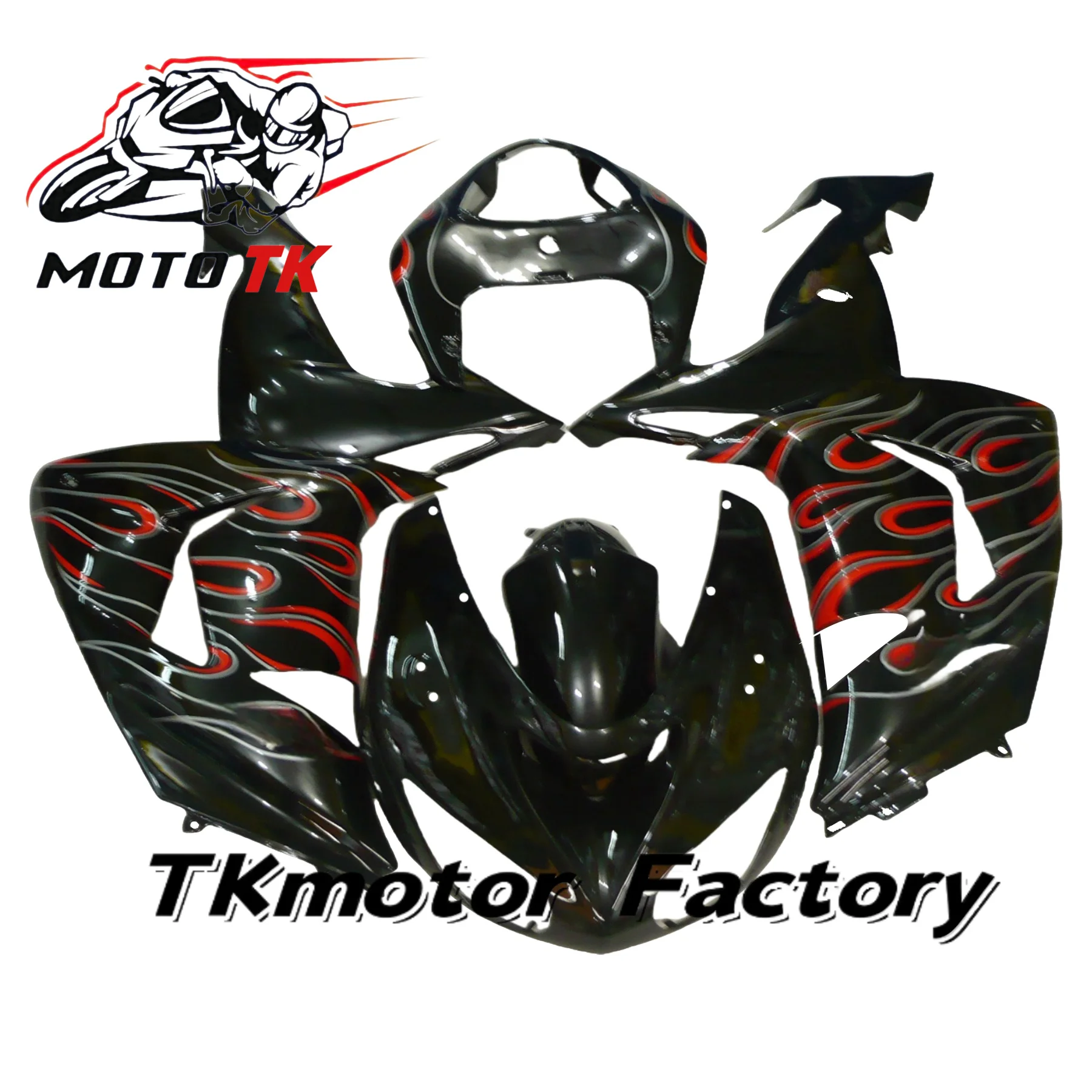 

Motorcycle Fairing Kit for Kawasaki ZX10R 2006-2007 with Professional ABS Injection Molding Process Complete Parts Set