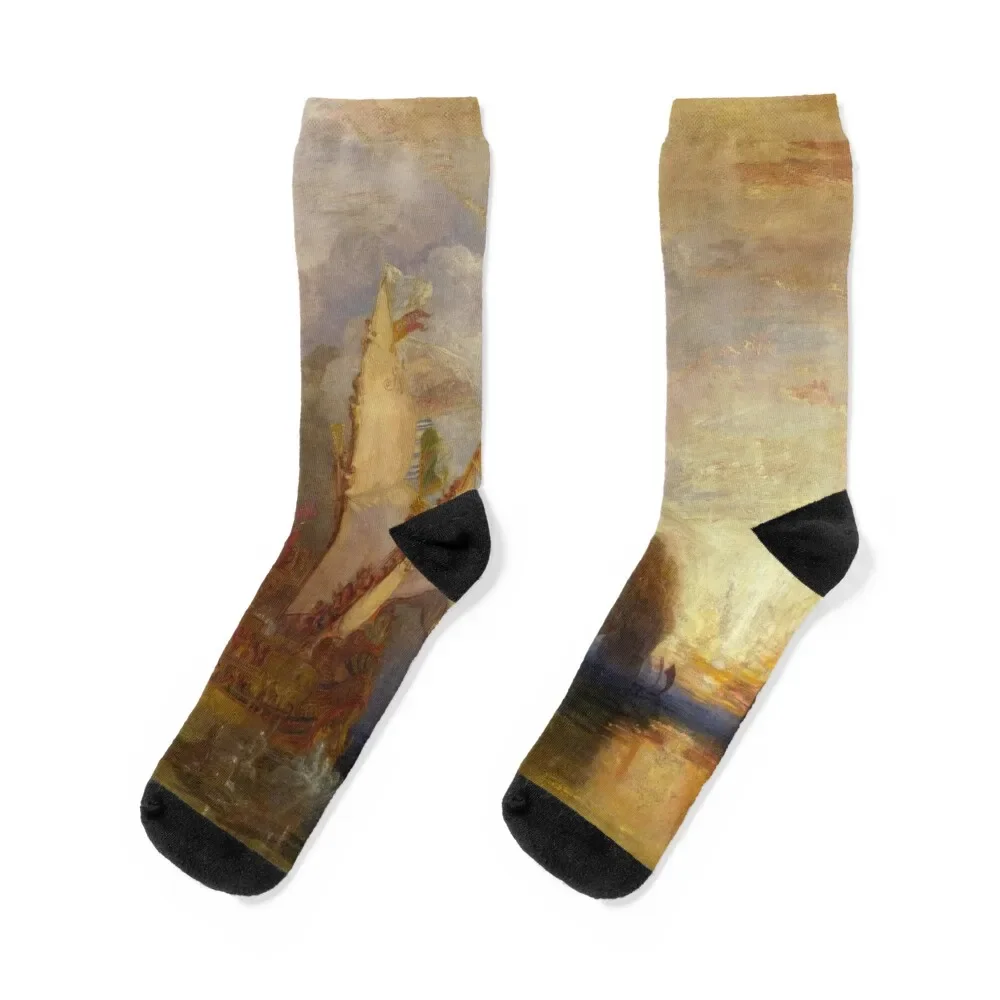 

artist jmw turner, jmw turner art, j m w artwork, watercolor, j m w painting, painter Socks crazy Climbing Mens Socks Women's