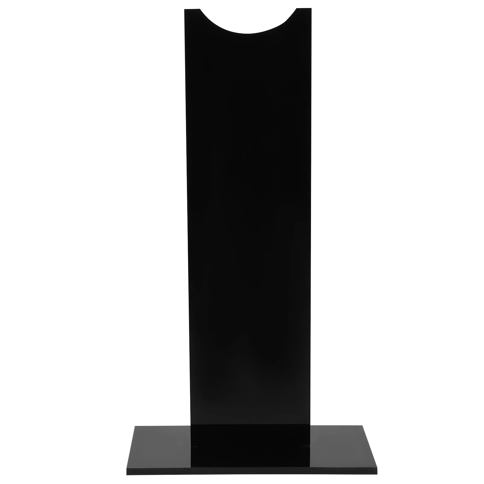

Detachable Acrylic Gaming Headset Stand Black Easy Assemble Compatible Wide Range Headphone Holder Setup Accessories