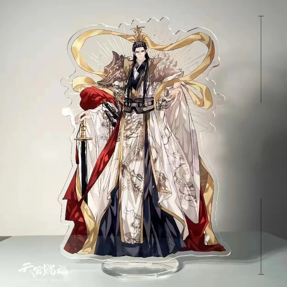 Soporte de figura acrílica de bendición oficial del cielo de Anime, soporte Hua Cheng Xie Lian, decoración de escritorio, adorno, regalo, accesorios de juguete