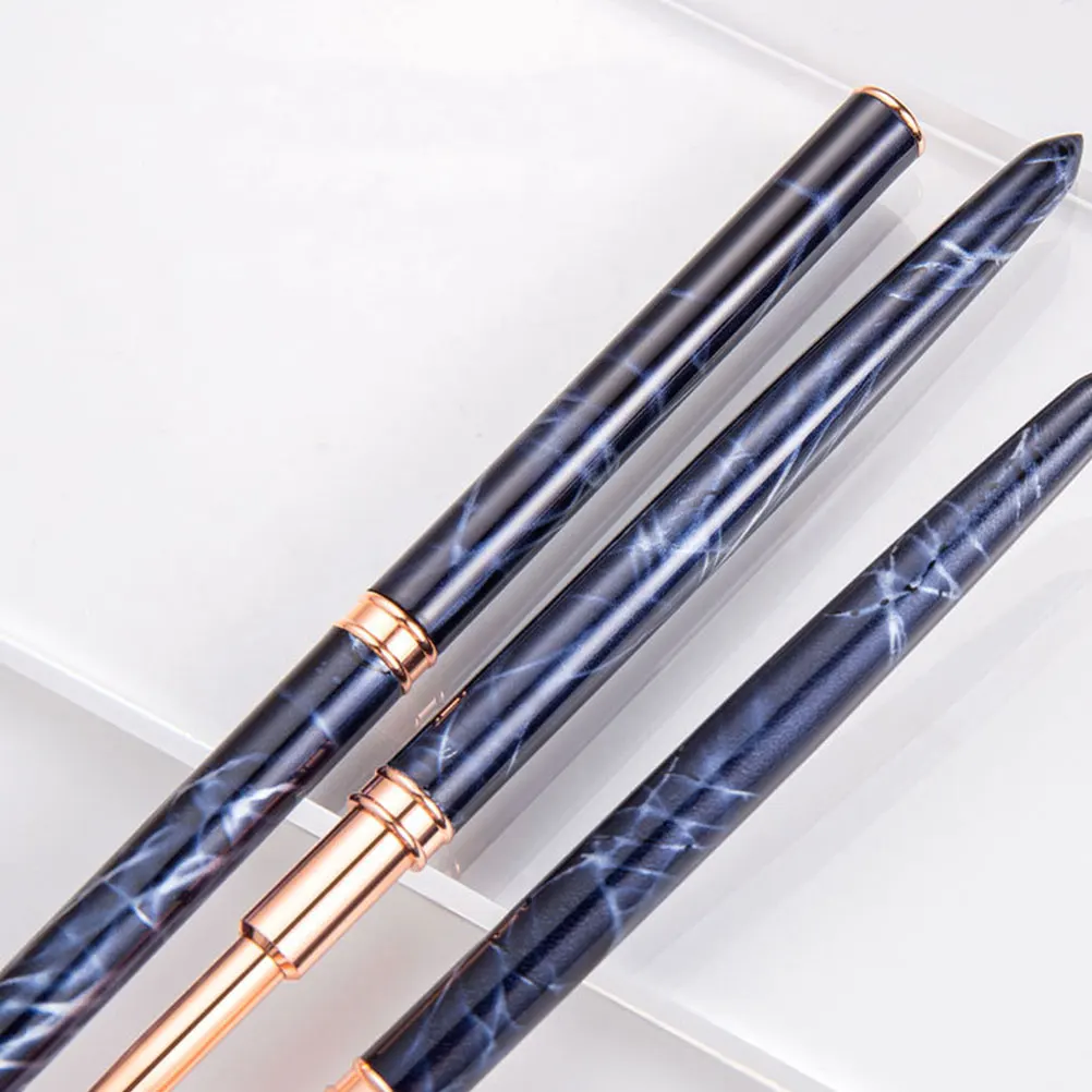

3pcs Art Pen Set Super Fine Liner Brushes for Gel Manicure Salon Home Use Thin Nail Art Drawing Pens Portable Nail Line Brushes