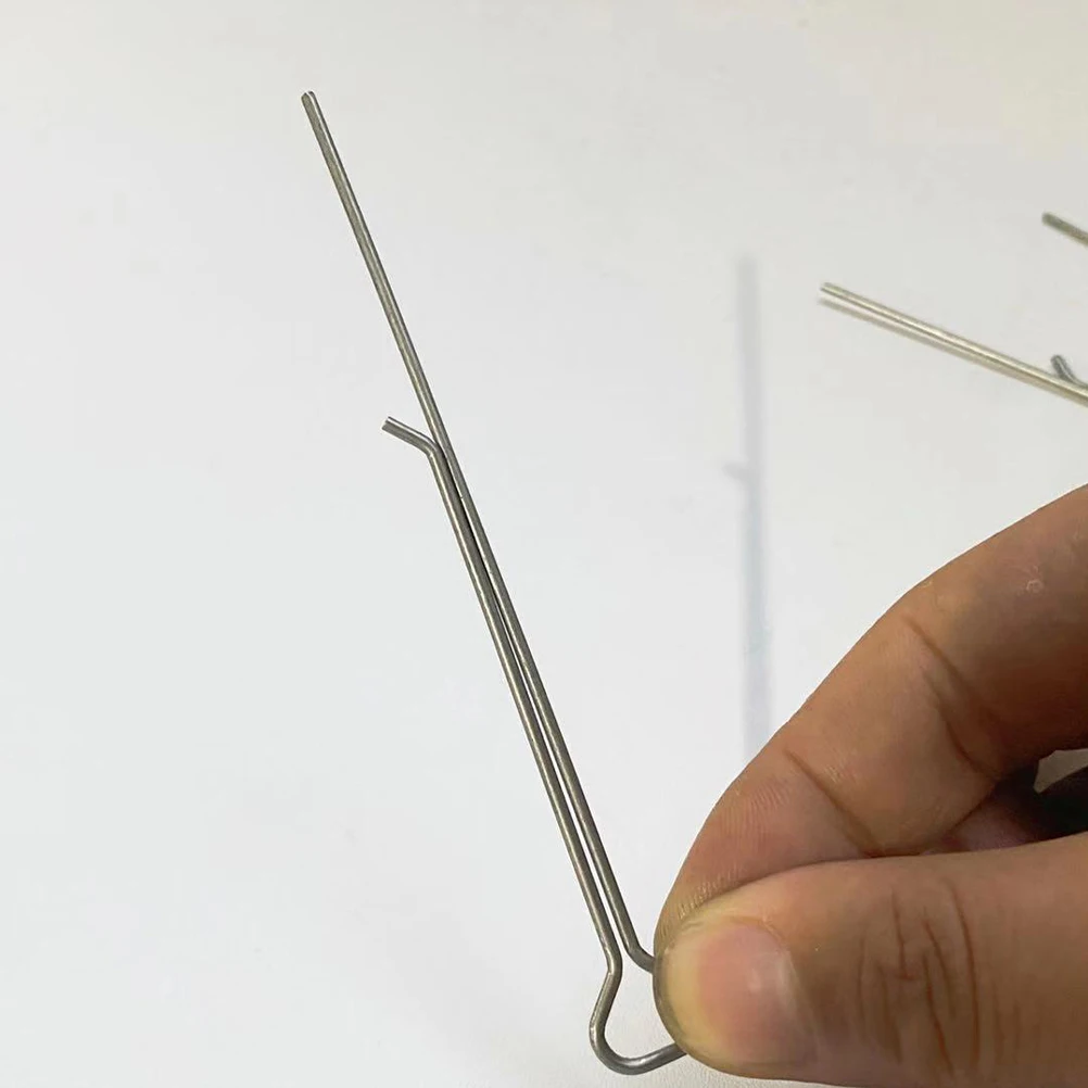 

10 Pcs Wick Centering Tools Holders Fixing Accessories Wicks Silver Making Supplies