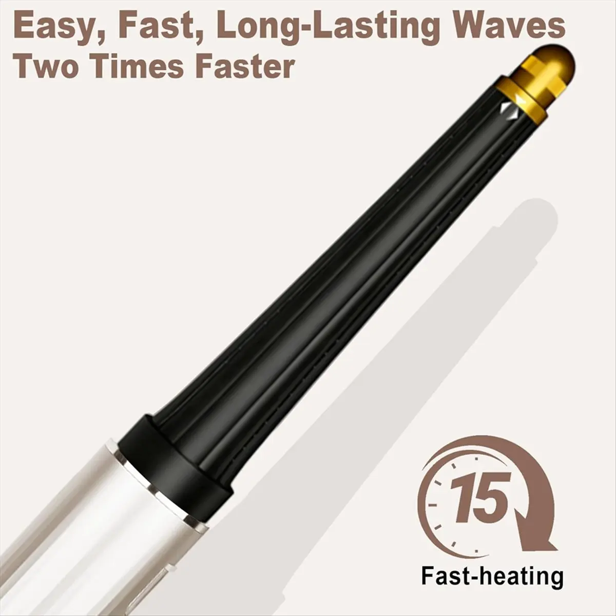

AAAL Long Curling Iron Conical Barrels Attachment Hair Straightener Nozzle Plate for FlexStyle Airflow Attachment