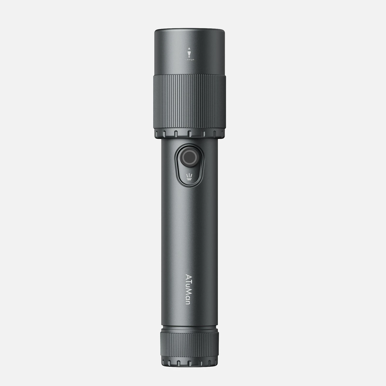 ATuMan LITE1 LED Flashlight, 700 Lumens Rechargeable Zoomable Torch with 4 Modes, 1800mAh for Camping Emergency