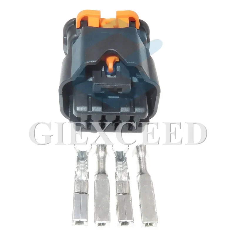 

2 Sets 4 Pin 13876521 Female Waterproof Connector Engine Harness Socket AC Assembly Car Gasoline Pump Plug